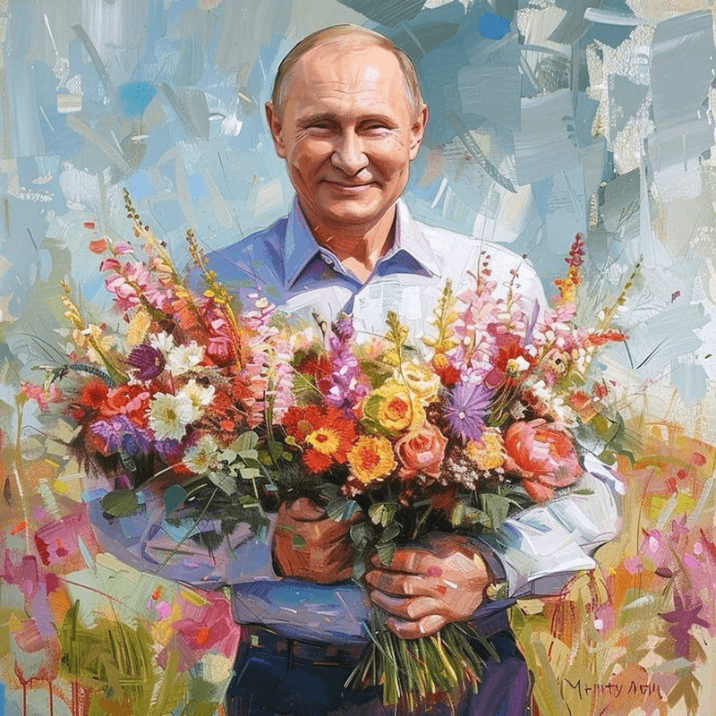 Открытка на 8 Марта